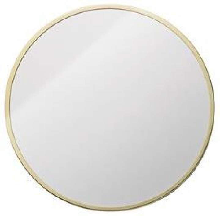 Lustro ścienne \'Metal\' - Złote w grupie Wystrój / Dekoracja / Lustra w Reforma (27160014)