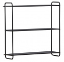 Półka ścienna \'Bari\' - Czarna