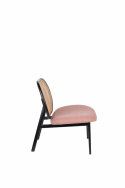 Fotel \'Spike\' - Naturalny/Różowy/Czarny