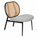 Fotel \'Spike\' - Naturalny/Szary/Czarny