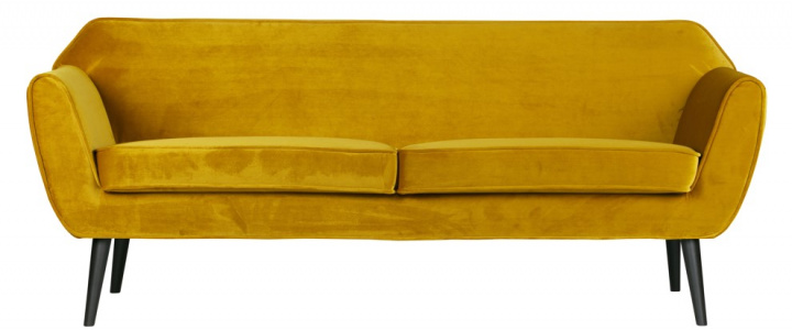 Sofa \'Rocco\' - Ochra/Samet w grupie Meble / Sofy / Sofy dwuosobowe w Reforma (340451-O)
