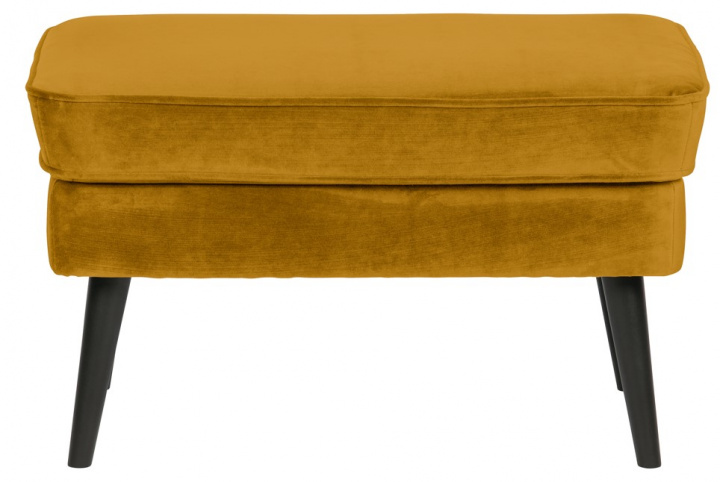 Pufa \'Rocco\' - Ochra/Samet w grupie Meble / Sofy / Pufy siedzące i podnóżki w Reforma (340457-O)