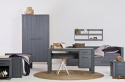 Szafa \'Dennis\' - Szary stalowy