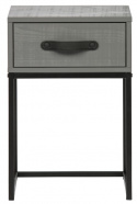 Stolik nocny \'Morris\' - Szary