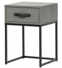 Stolik nocny \'Morris\' - Szary