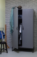 Garderoba \'Morris\' - Szary