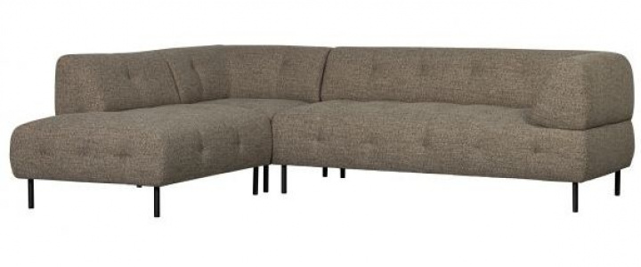 Lewy narożnik \'Lloyd\' - Ciemnobrązowy w grupie Meble / Sofy / Sofy z funkcją spania w Reforma (373680-DM)