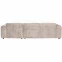 Sofa \'Cloud\' 3-osobowa z chaise longue po prawej - Szara