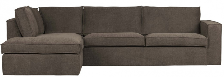 Sofa \'Freddie\' 4-osobowa - Ciemnobrązowa w grupie Meble / Sofy / Sofy czteroosobowe w Reforma (377318-H)