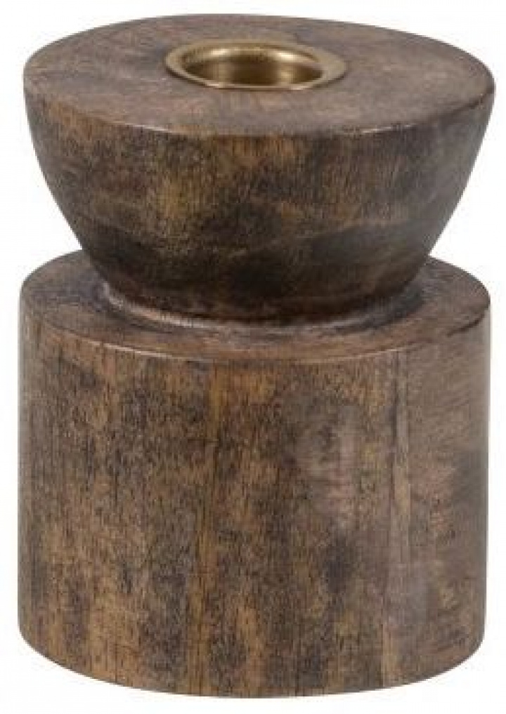 Świecznik \'Aiden\' - Brązowy w grupie Wystrój / Dekoracja / Świeczniki & Lampiony w Reforma (377406-B)