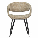 Krzesło jadalne \'Yossi\' - Beżowy/Czarny