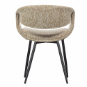Krzesło jadalne \'Yossi\' - Beżowy/Czarny