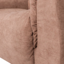 Sofa dwuosobowa \'Baggy\' - Brązowy/Różowy