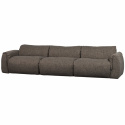 Sofa \'Baggy\' 3-osobowa - Ciepło-szara
