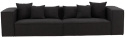 Sofa \'Jokkmokk\' 4-osobowa - Czarna