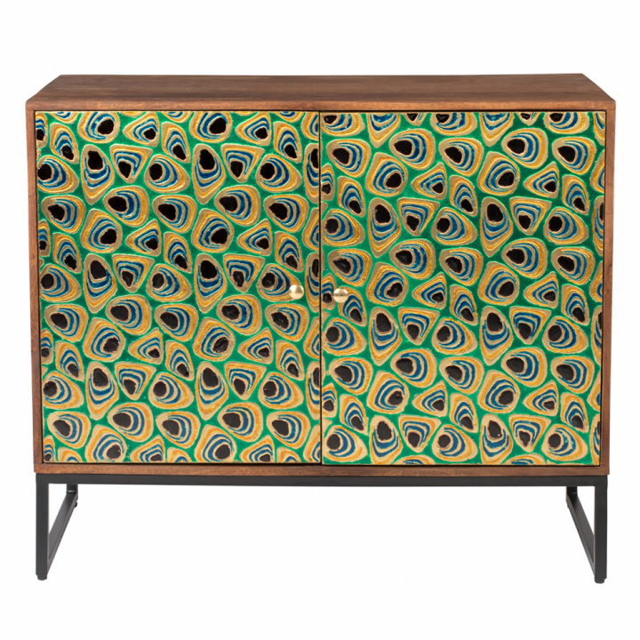 Szafka \'Meena\' - Zielona w grupie Meble / Półki i przechowywanie / Szafki i kredensy w Reforma (4100040)