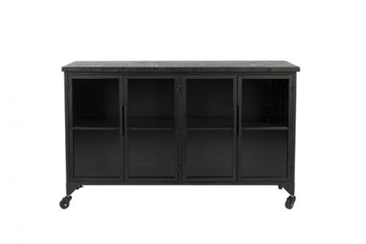 Szafka \'Ferre\' Low - Czarny w grupie Meble / Półki i przechowywanie / Szafki i kredensy w Reforma (4100062)