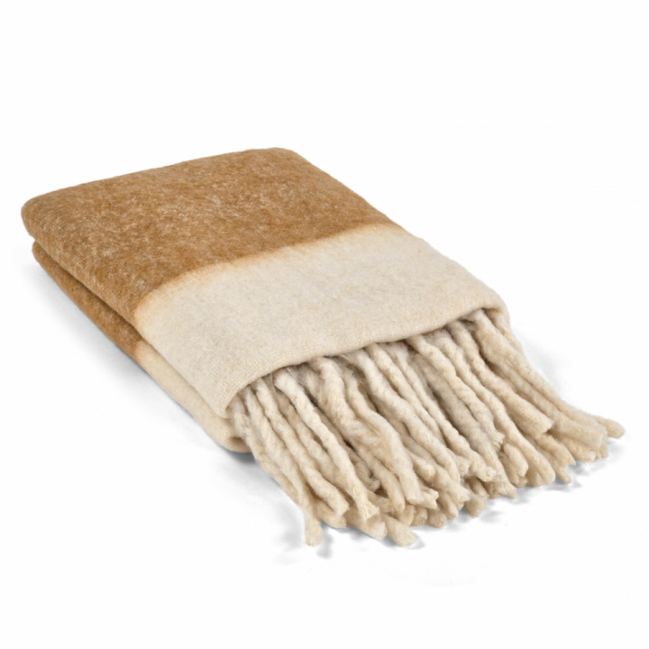 Krata \'Carrie\' 130x170cm - Żółta w grupie Wystrój / Tekstylia / Kocyki i pledy w Reforma (4224615676054)