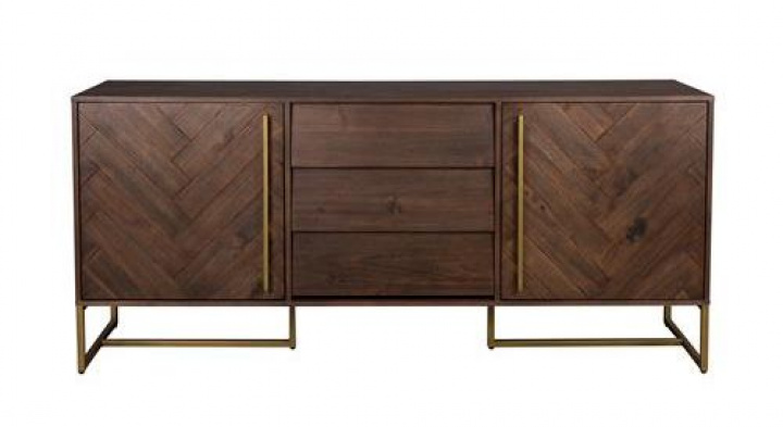 Stolik \'Class\' wysoki - Brązowy w grupie Meble / Półki i przechowywanie / Bufety w Reforma (4300018)