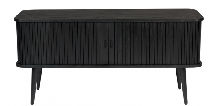 Stolik RTV \'Barbier\' - Czarny w grupie Meble / Półki i przechowywanie / Stoliki RTV w Reforma (4300022)