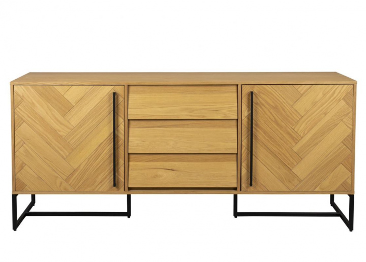 Stolik boczny \'Class\' wysoki - Dąb w grupie Meble / Półki i przechowywanie / Bufety w Reforma (4300035)