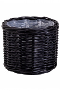Kosze \'Bogor Black\' 4-pak - Czarny