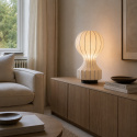 Lampa \'Senigallia\' L - Biała/Czarna