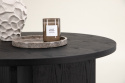 Stolik kawowy \'Smögen\' Okrągły 65cm - Czarny