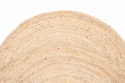 Okrągły dywan \'Flätan\' 120cm - Juta