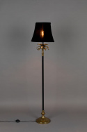 Lampa podłogowa \'Cresta\' - Czarny/Mosiądz