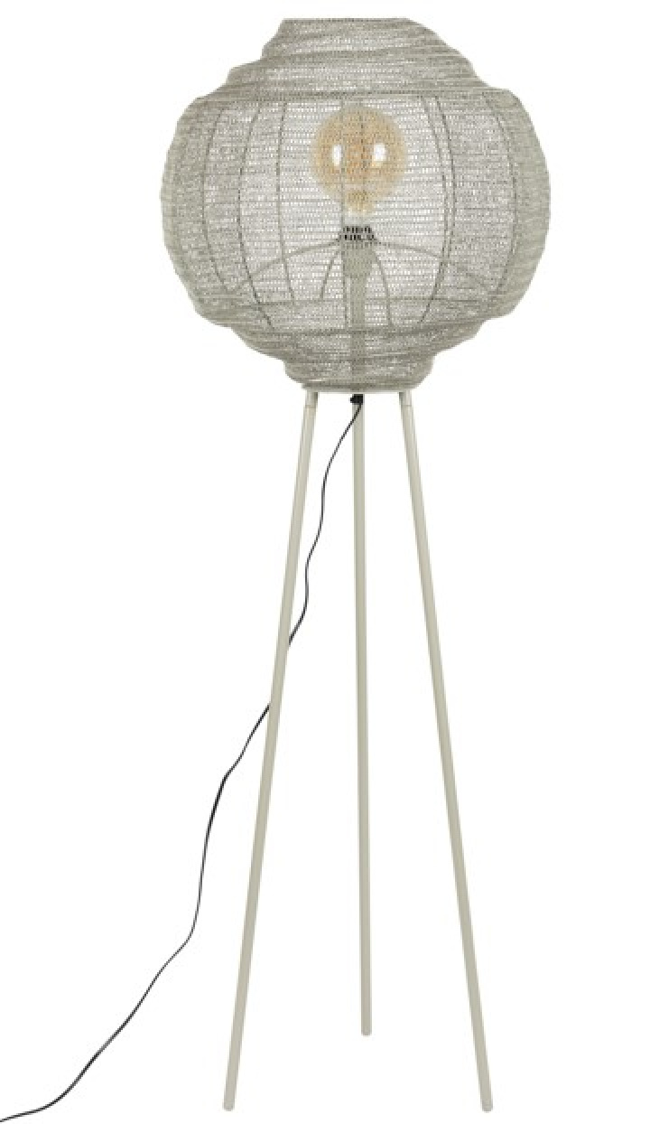 Lampa podłogowa \'Meezan\' - Szary w grupie Oświetlenie / Lampy / Lampy podłogowe w Reforma (5100128)