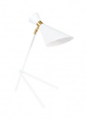 Lampa stołowa \'Shady\' - Biała