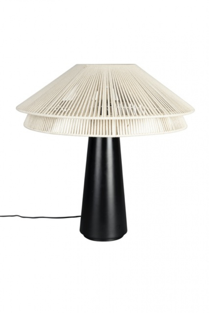 Lampa stołowa \'Elon\' 61x61 - Beżowy w grupie Oświetlenie / Lampy / Lampy stołowe w Reforma (5200158)