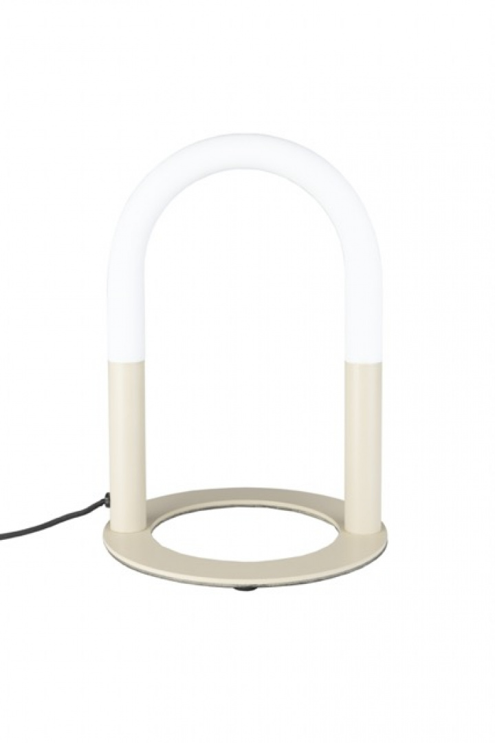 Lampa stołowa \'Arch\' 25x25 - Beżowy w grupie Oświetlenie / Lampy / Lampy stołowe w Reforma (5200167)