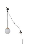 Lampa ścienna \'Bulan\' 32x61 - Biały