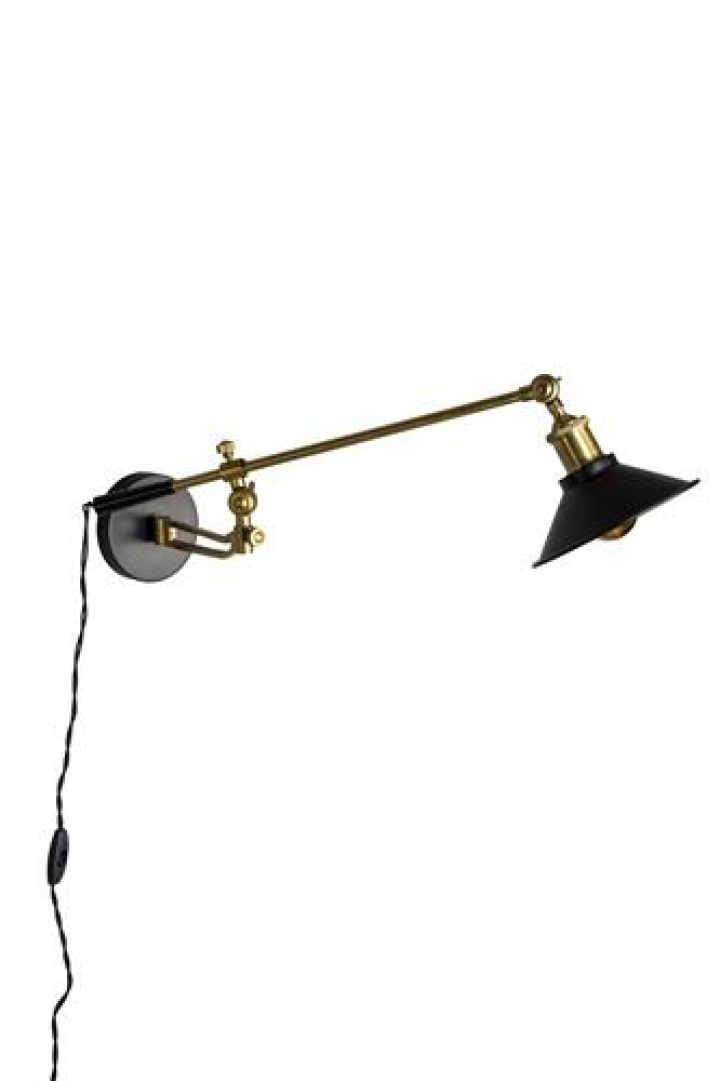 Lampa ścienna \'Penelope\' - Czarny w grupie Oświetlenie / Lampy / Lampy ścienne w Reforma (5400051)