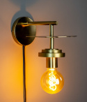 Lampa ścienna \'Aden\' - Mosiądz