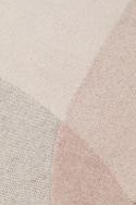 Dywan wełniany \'Dream\' 200x300cm - Naturalny/Różowy