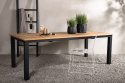 Stół \'Pinntorp\' 224x100 cm - Czarny