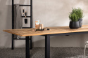Stół \'Pinntorp\' 224x100 cm - Czarny
