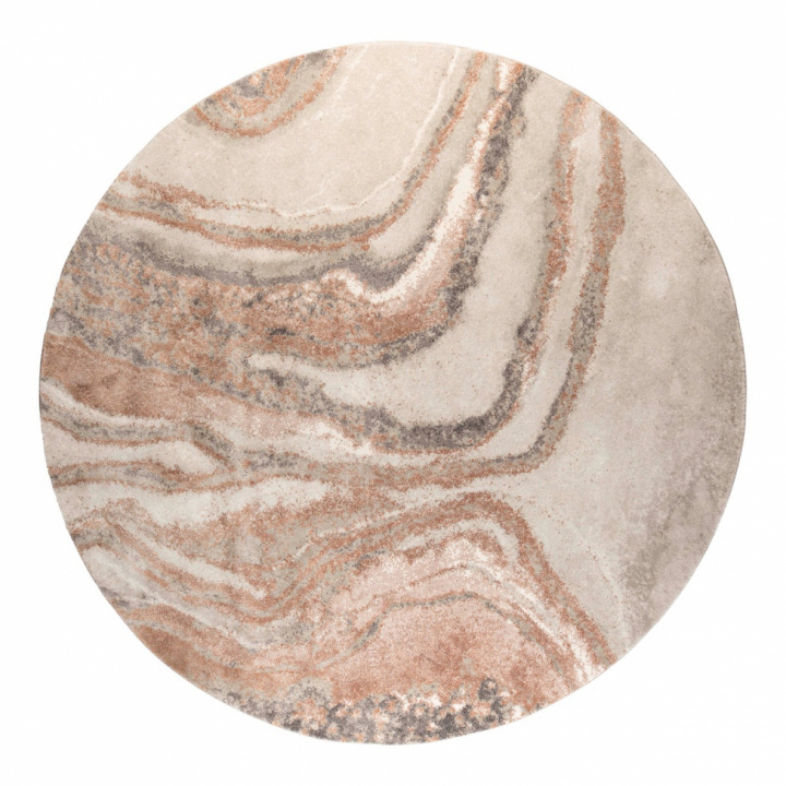 Dywan \'Sol\' Okrągły 200cm - Szary/Brązowy w grupie Wystrój / Dywany w Reforma (6100051)