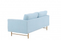 Sofa \'Sky\' 3-osobowa - Niebieska