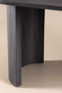 Stół jadalny \'Vejle\' 200x100cm - Czarny