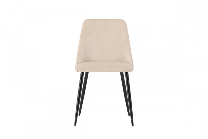 Krzesło \'Night\' - Beżowy/Czarny w grupie Meble / Meble do siedzenia / Krzesła w Reforma (61930-102)