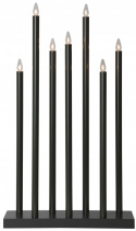 Świecznik adwentowy \'Holy\' 7 Lamp - Czarny