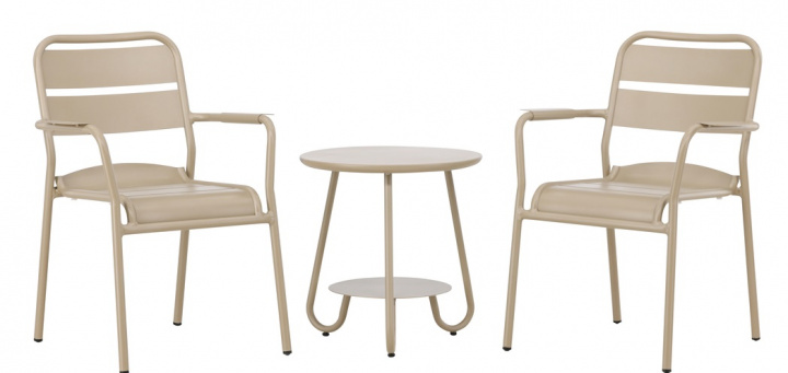 Zestaw kawowy \'Herrljunga\' - Beżowy w grupie Meble / Meble ogrodowe / Zestawy ogrodowe w Reforma (6944-102)