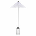 Lampa podłogowa \'Matisse\' - Biała/Czarna