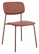 Krzesło \'Esa\' - Czerwono-Rdzawe