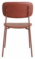 Krzesło \'Esa\' - Czerwono-Rdzawe
