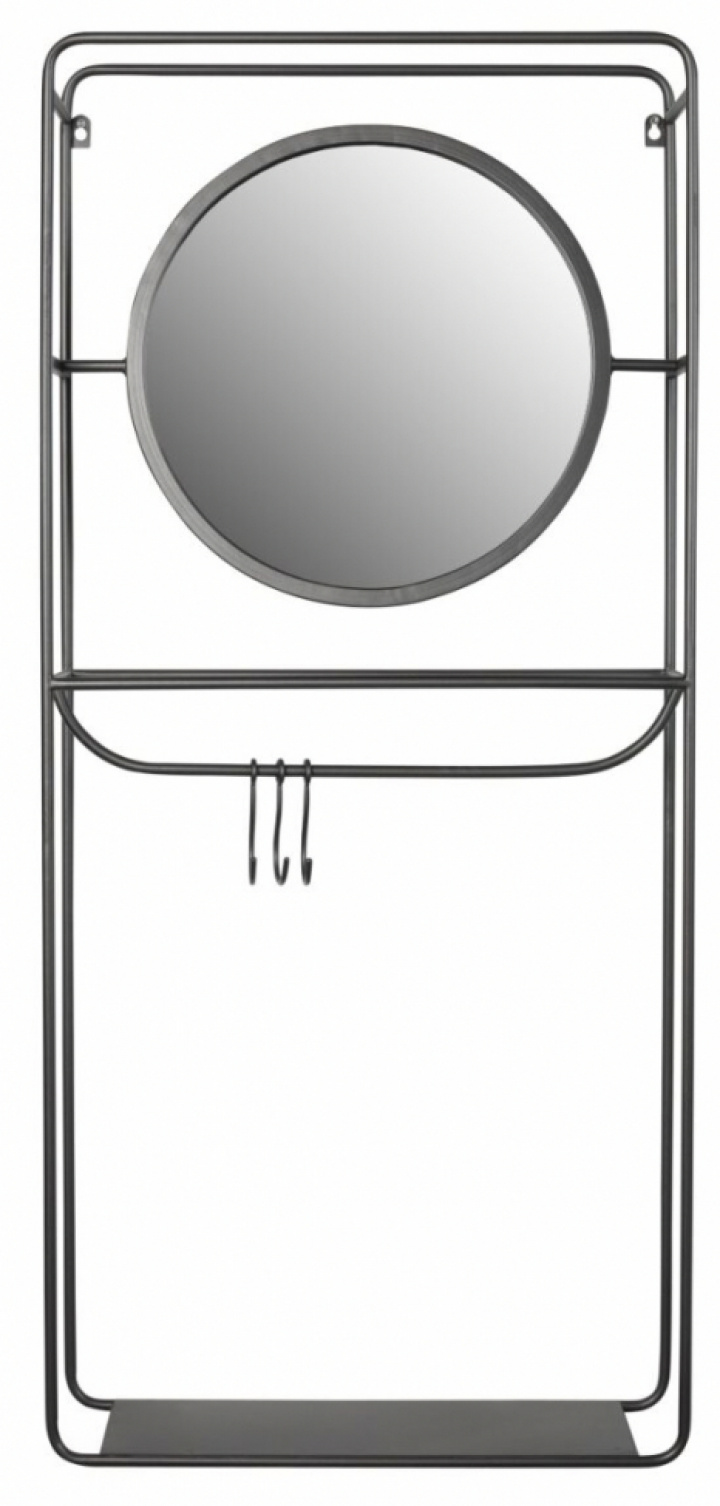 Lustro \'Duco\' - Czarny w grupie Wystrój / Dekoracja / Lustra w Reforma (7600013)